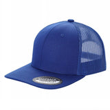 Royal Blue Trucker Mesh Hat Cap Curved Brim