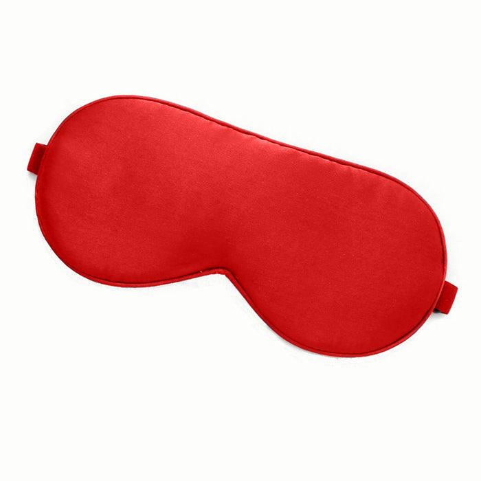 6 Pack Satin Eye Mask Black   Eye Mask Wholesale
