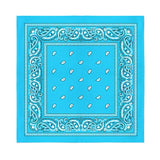 12 Pcs COTTON Bandanas Bulk Wholesale - Paisley or Solid (Sold per Dozen) - BandanasWholesale