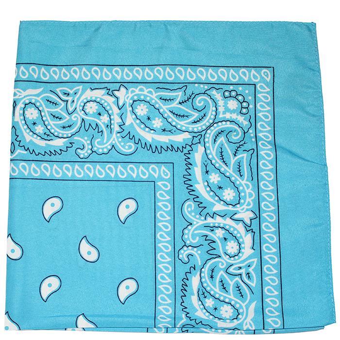 Z***UNAVAILABLE PRODUCT All Bandanas - Paisley or Solid Cotton or Polyester 22 or 27 inches Solid 22 in Cotton Black  Wholesale