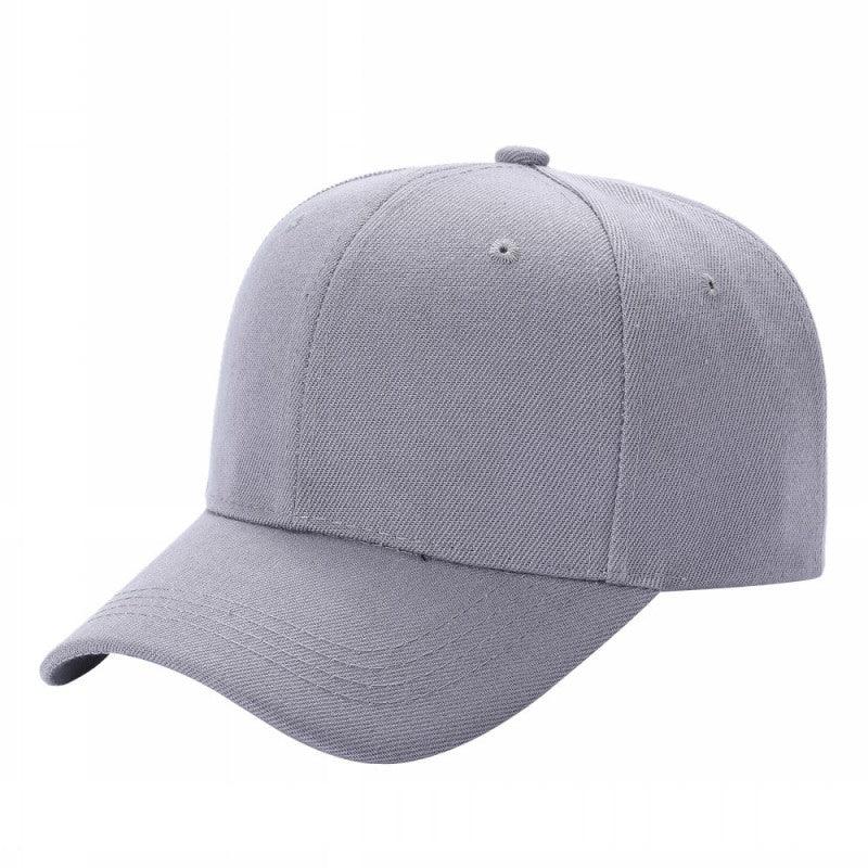 Velcro Hat Cap Grey