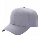 Velcro Hat Cap Grey