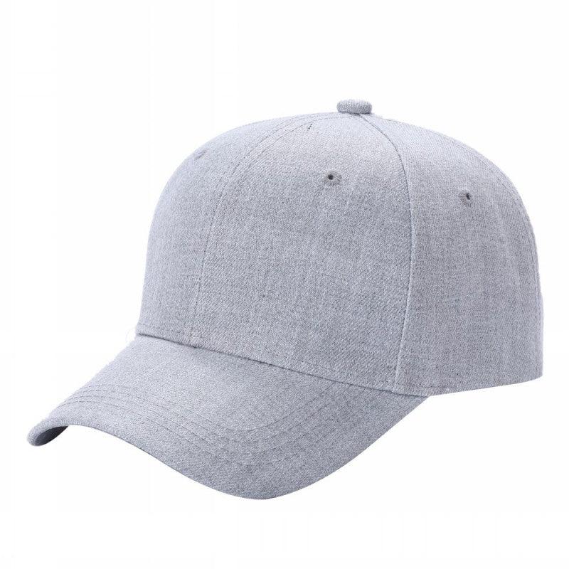 Velcro Hat Cap Heather Gray