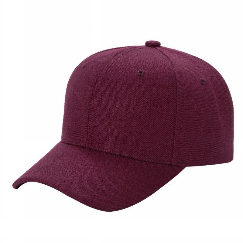 Velcro Hat Cap Wine