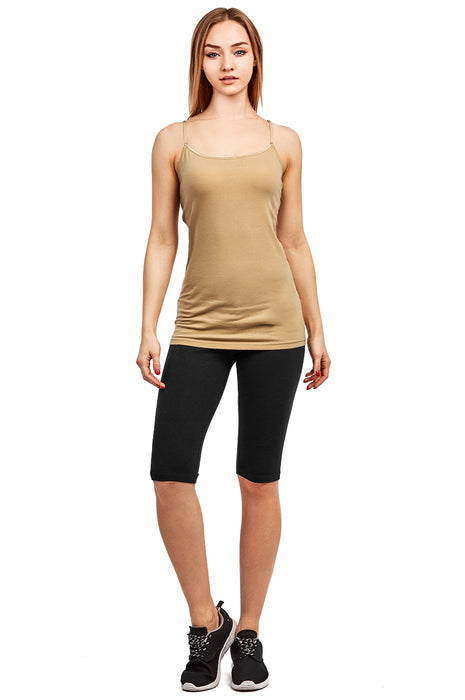 Women's Yoga Shorts with High Waistband