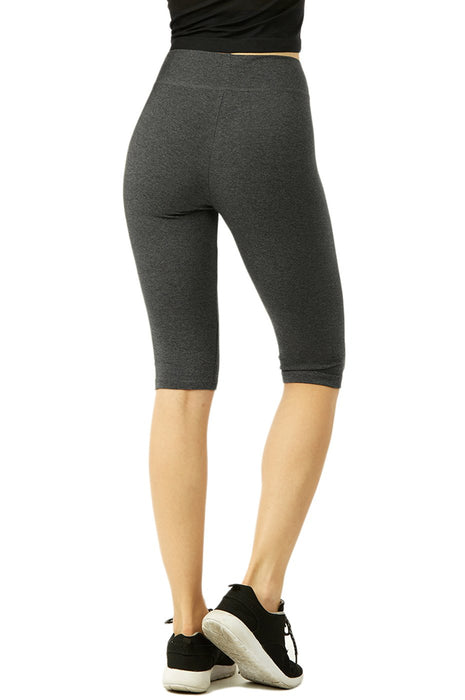 Women's Yoga Shorts with High Waistband