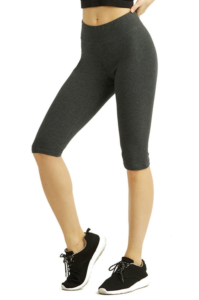 Women's Yoga Shorts with High Waistband