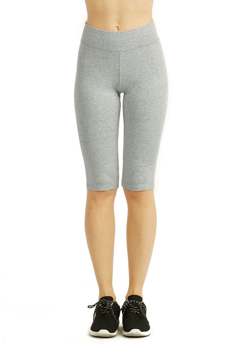 Women's Yoga Shorts with High Waistband