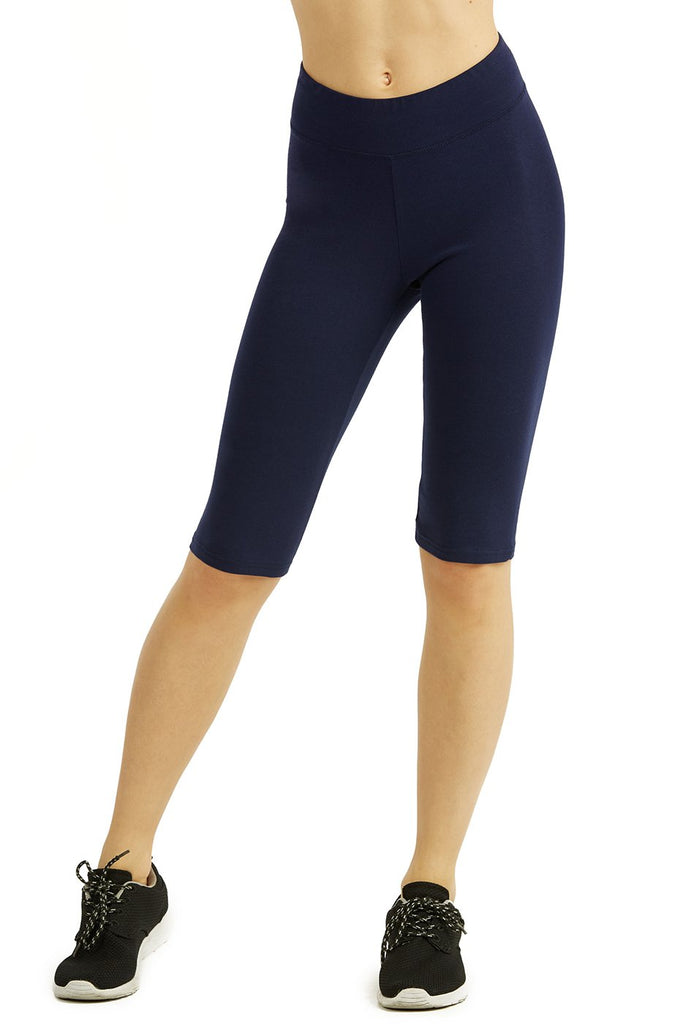 Women's Yoga Shorts with High Waistband
