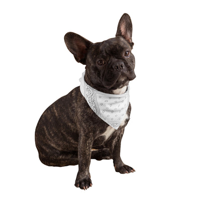 White Dog Bandana