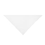 12 Pack COTTON Dog Bandanas Solid Regular (30 by 20 in) Black Dog Bandanas Wholesale