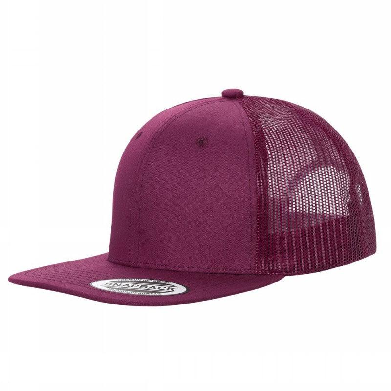 12 Pack Trucker Mesh Hat - Flat Bill, Adjustable, 6-Panel – Bandanas ...