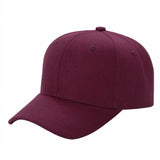 Wine Velcro Hat Cap