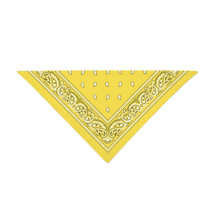 Yellow dog hotsell bandana