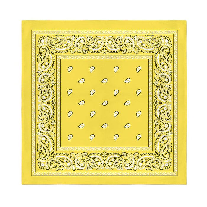 12 Pack COTTON Bandanas Solid 22 inches White Bandanas Wholesale