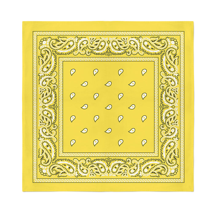 600 Pack COTTON Bandanas Solid 22 inches White Bandanas Wholesale