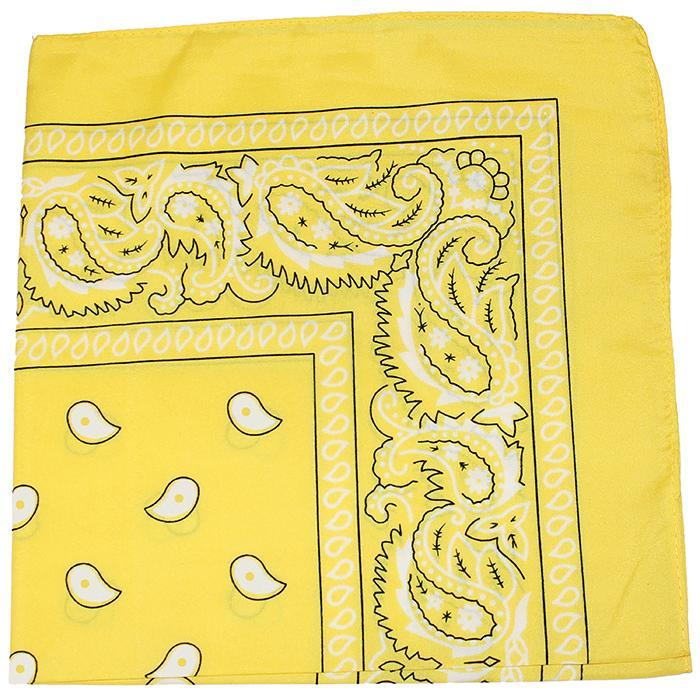 Z***UNAVAILABLE PRODUCT All Bandanas - Paisley or Solid Cotton or Polyester 22 or 27 inches Solid 22 in Cotton Black  Wholesale