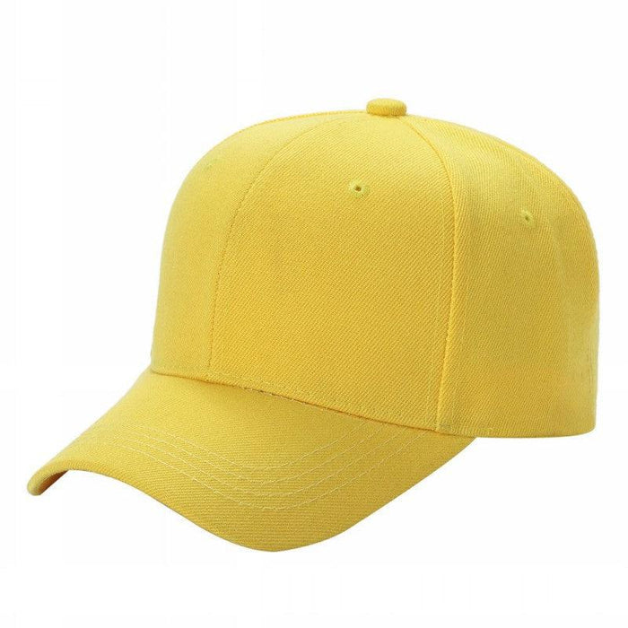 Yellow Velcro Hat Cap