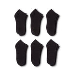 24 Pairs Low Cut Ankle Socks 6-8 Black  Socks Wholesale