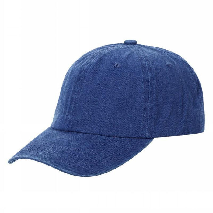 Blue Pigment Dyed Buckle Dad Hat Cap1