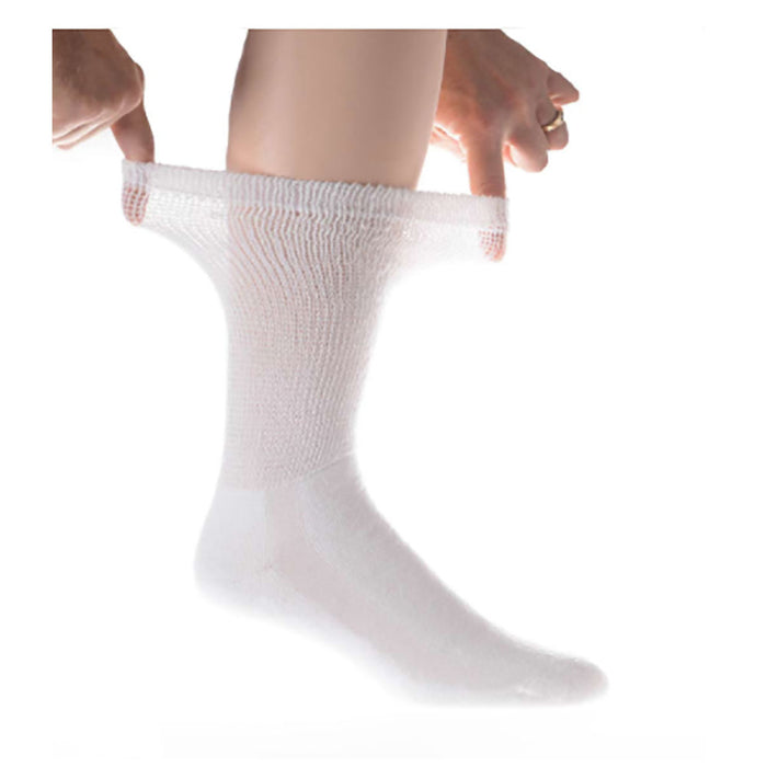 24 Pairs Diabetic Socks 9-11 Black  Socks Wholesale