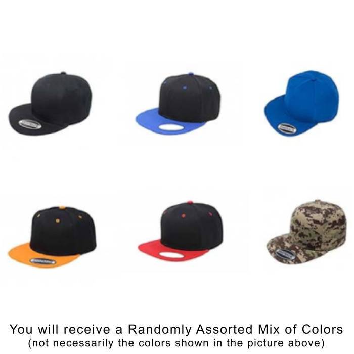 Flat Brim Snapback Hat
