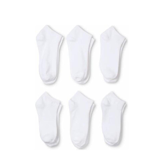 6 Pairs Low Cut Ankle Socks 6-8 Black  Socks Wholesale