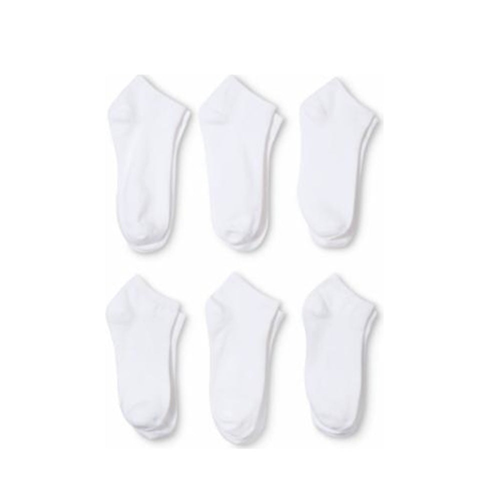 24 Pairs Low Cut Ankle Socks 6-8 Black  Socks Wholesale