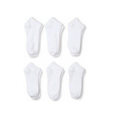 24 Pairs Low Cut Ankle Socks 6-8 Black  Socks Wholesale